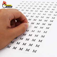 4200 Pcs Clothing Size round Stickers, 1/2” Labels Sticker White Adhesive Appare