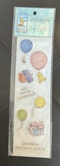 2 Sheets Vintage Disney CLASSIC WINNIE POOH BIRTHDAY PARTY Scrapbook Stickers