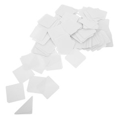 500 Pcs Book Corner Stickers Triangle Protectors Page for Paper