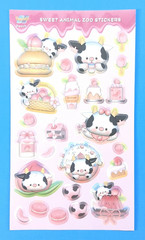 Sweet Cows Peach Scented Scratch & Sniff Sticker Sheet