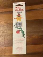 Mrs. Grossman’s Lot of 3 Strips Brand New in Package Christmas Stocking Stickers