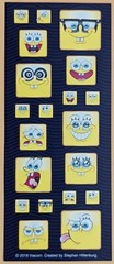 Spongebob Squarepants Sticker Sheet.