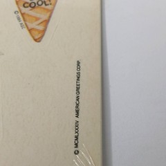 VTG Forget Me Not Scratch-N-Sniff Stickers Food American Greetings Sealed 1984