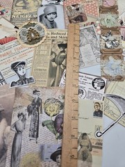 Scrapbook Romantic Vogue Fashion Style Craft Accessories Mixed Lot