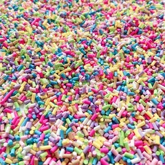 EHOPE Fake Sprinkles Polymer Faux Small, Mixed-10C-120G