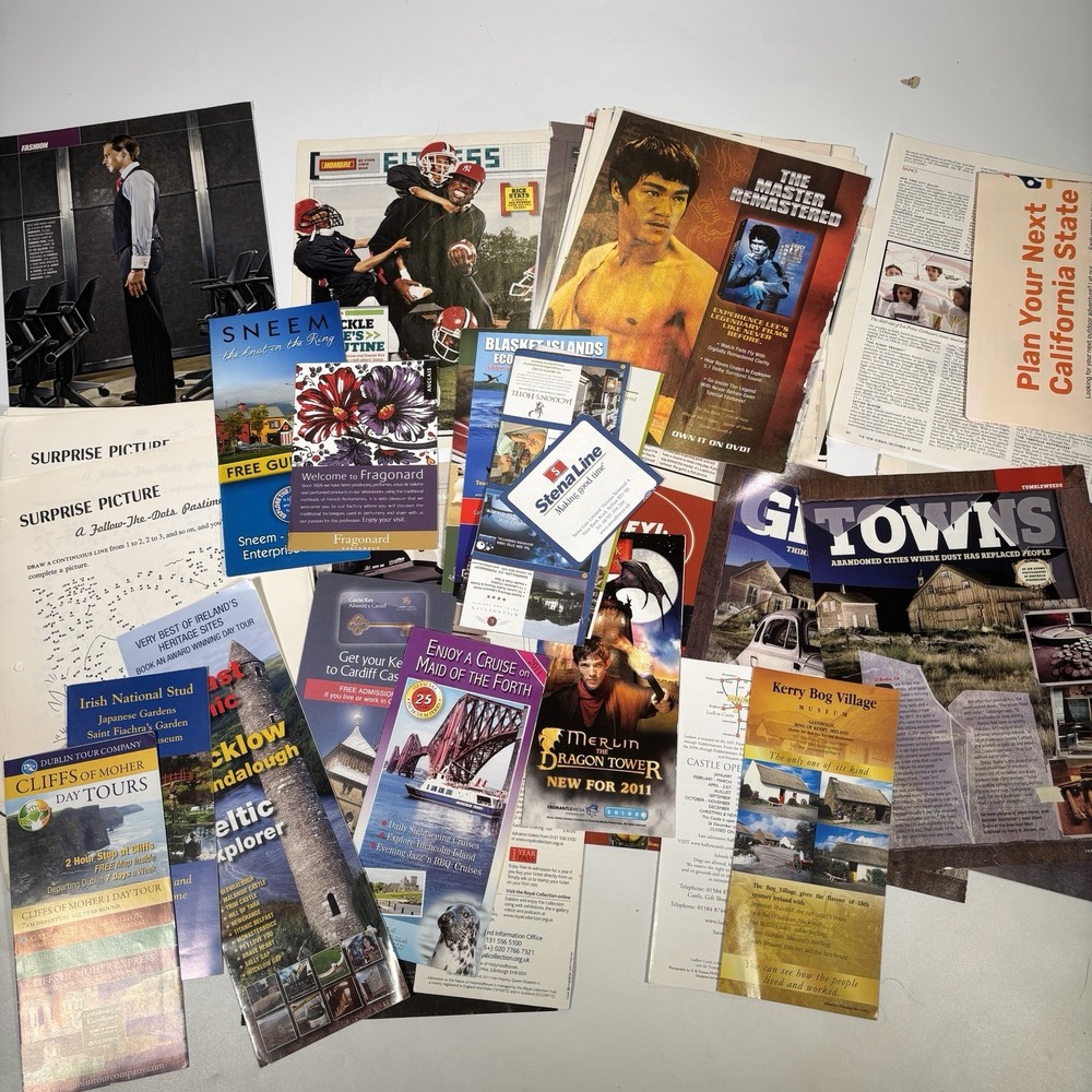 Junk Journal Supplies Vintage Ephemera Lot 4.5+ lb Paper Scrapbook Collage Craft