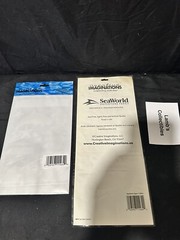 Creative Imaginations Seaworld Adventure Parks Epoxy Sticker Set two packs