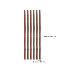 50Pcs Durable Wood Twigs Sticks for Crafts Coffee DIY Rustic Driftwood Decor