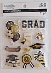 Lot of 4 Packs of Recollections Stickers/Sticker Book Class of 2026 Graduation