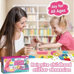 Sticker Maker Kit for Kids – DIY Unicorn Puffy Sticker Art & Crafts Kit for G…