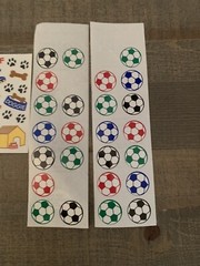 Frances Meyer Stickers Soccer Balls 502 Puppy Fun 839 Pirates 902 Bowling 920