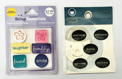 Lot 4 Small Packages Epoxy Stickers Crafts Greeting Cards Scrapbooking New