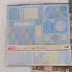 Miss Elizabeth’s Easy Pages 12″x12″ Scrapbooking Paper Pack Lot