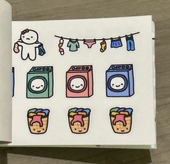 Once More With Love Mini Sticker Book Vol. 4 “Chores” OMWL Stickers