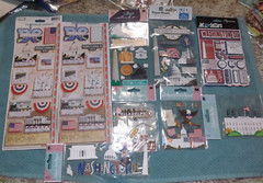 HUGE NEW LOT of 9 WASHINGTON DC WHITE HOUSE THEME jolee’s scrapbooking stickers
