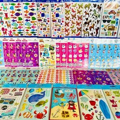 1299+ Lot of Scrapbooking Stickers Assorted Brands Mixed Themed Card Making DIY