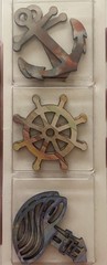 4 Packs Crafters Square Laser Cut Decor Shapes Assorted 6pcs Each Packet New