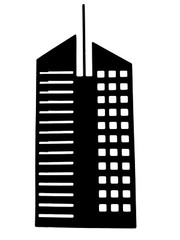 EXTREMELY DETAILED CITYSCAPE, CITY, BUILDING, BUILDINGS SILHOUETTE DIE CUT/ CUTS
