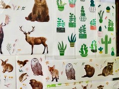 250+ Stickers | Animal Bird Aquarium SEA LIFE Creatures Floral Insect MXD Themes