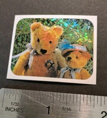 Vintage Stickers Teddy Bear Prism Sticker Mod VTG 80s 90s (#10)