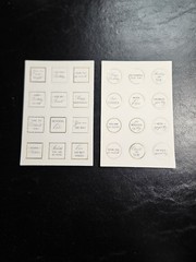Anna Griffin Mini Sentiment Stickers 288 Sentiments Love Birthday Affirmation