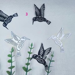 Hummingbird bird metal cutting dies cut machine cutter die