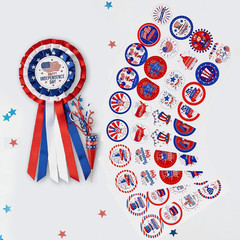 4Th of July Stickers, Patriotic Fourth of July Stickers, 288 Pcs Red White and B