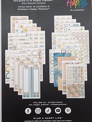 Happy Planner Softly Modern Floral Classic Value Pack Sticker Book 746 Stickers