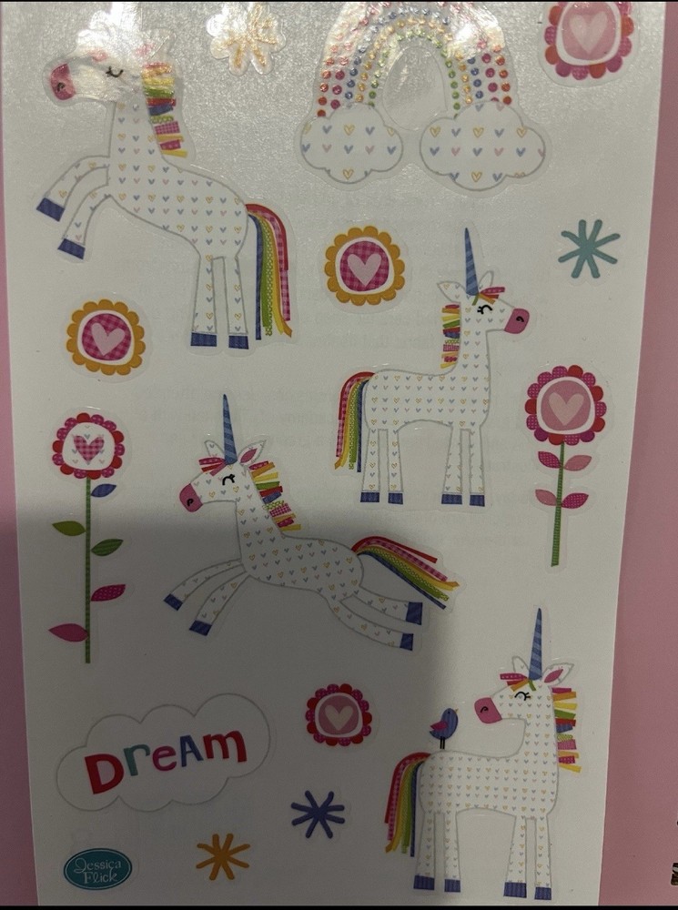 *Mrs. Grossman’s Large Stickers Dreamy Unicorns