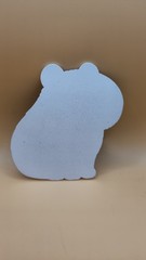 Capybara Animal Die Cut Scrapbooking Craft Embellishment Shape Brown White