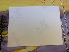 Vtg Prism Vending Sticker Sheet 3×4 Inches Airplane Rainbow Pattern