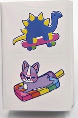 Brand New Set Of 4 Fashion Angels Super Cute Mini Sticker Book Library 200+