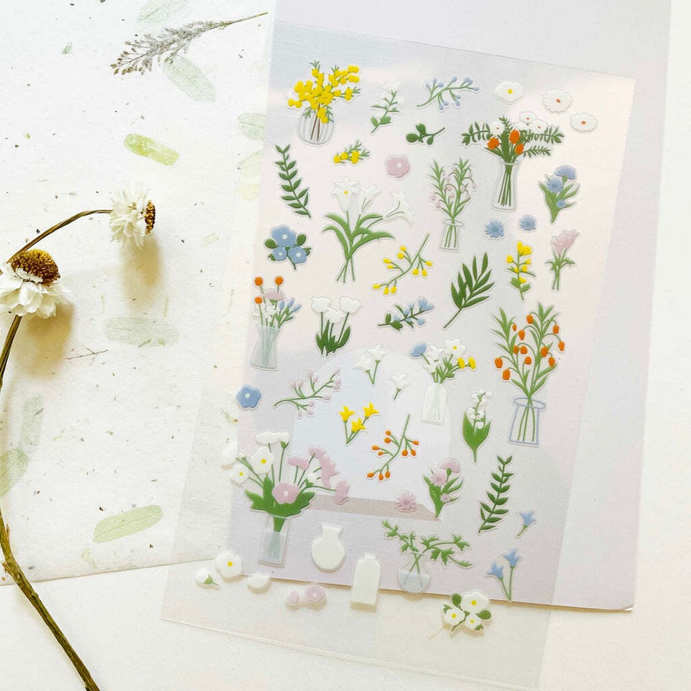 FLEUR – Adorable scrapbooking sticker