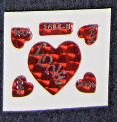Vintage 1980’s Prism Sticker Lot 5 New