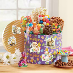 Easter Stickers Pack 100 Pcs, Easter Eggs Bunny Rabbit Stickers for Kids Adults,