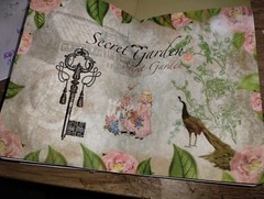 Secret Garden Junk Journal Scrapbook USA Seller