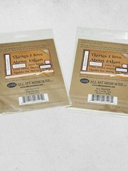 All My Memories Sticky Little Words Set Of 2, Boy Oh Boy and My Family Tree