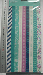 Winter Wonderland Washi Tape Book 54 Designs = 6 Sheets x 9 styles ea Pebbles L6