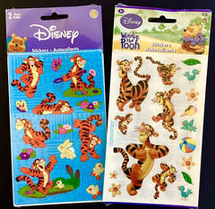New 2 Pks Stickers Tigger Winnie Pooh Sandylion Vtg Collectible 4 Sheets x Pack