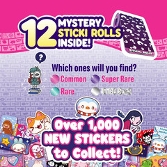 STICKI Rolls Sticki Station – The Original Wearable Shareable Sticker Jewelry Ki