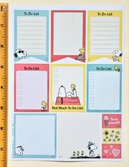 Peanuts «Snoopy & Friends»/ Sticker sheet Large Format