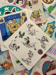 ♡10 Mods Sandylion Mix CHARACTER Grab Mystery Vintage Stickers Variety Random ♡
