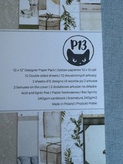 Cozy Winter by P13 Scrapbook Paper Pad 12×12 – Scrapbook, Craft, Creative NEW