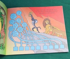 2 Vintage Disney The Lion King Rare Mix Activity Puzzle Mazes Books Never Used