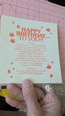 Vintage Stickers Stickers Magazine 1-year-old Birthday Sticker Prism