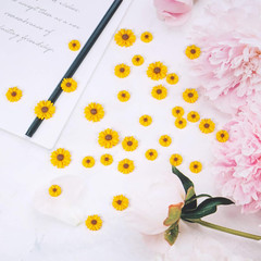 50 Pcs Flatback Resin Daisy Flowers Daisy Flower Epoxy Beads Charms Mini Decorat