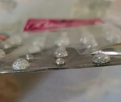 NEW Jolee’s All That Bling-Black Adhesive Gems and Silver Dimensional Sticker.