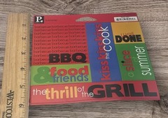 Pebbles Inc BBQ Barbecue Grilling Food & Friends Summer Stickers Scrapbook NEW