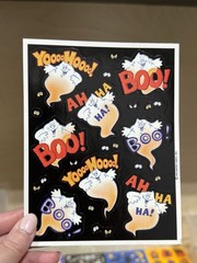 vintage halloween stickers lot Hallmark AGC 15 Full Sheet 3 Partial 236 Total