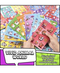 Scratch and Sniff Stickers, 65 Sheets Stickers 720+ Animals Stickers